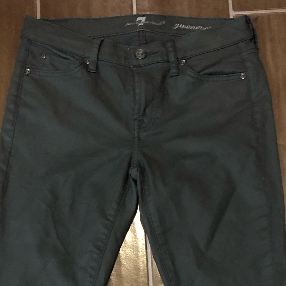 7 for All Mankind Gwenevere Coated Skinny